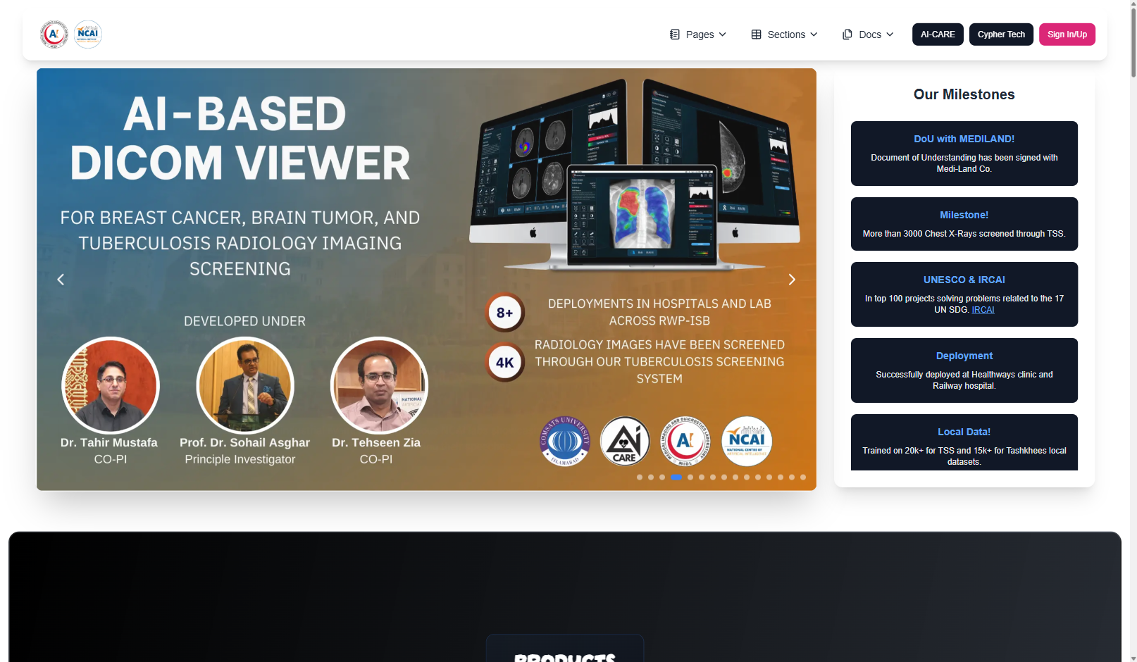 MIDL-DICOM — product interface